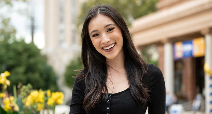 Victoria Chuah on Pitt Campus