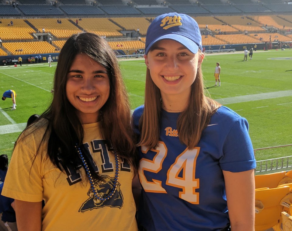 Chintam and Appleton at Heinz Field