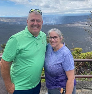 The Ferreres at a scenic overlook