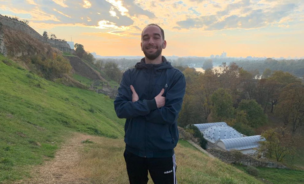 Gabe Slon (A&S '21) studied abroad in the Czech Republic in the fall of 2019. The experience changed the way he views history, he says. “Spending time in Prague while they were celebrating the 30th anniversary of the Velvet Revolution showed me how history is often much more alive than I might think and taught me the importance and longevity of national movements and revolutions. I am so grateful to have been able to spend time there, and it was made possible by Tony Novosel.”