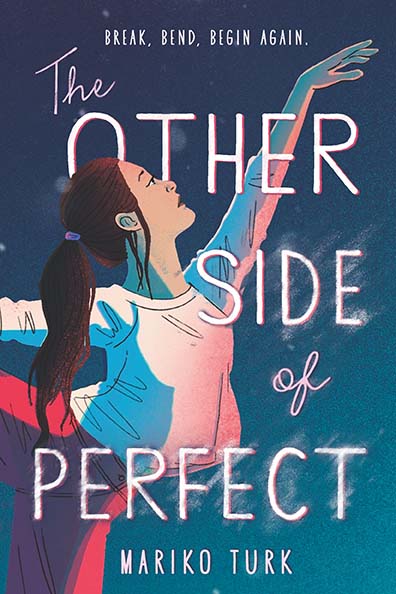 book title for "The Other Side of Perfect" includes text "Break, Bend, Begin Again."