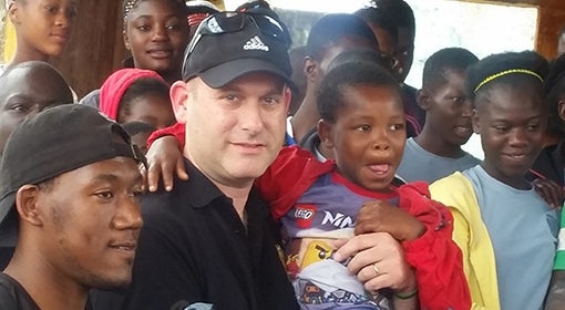 Shawn Brown in Haiti