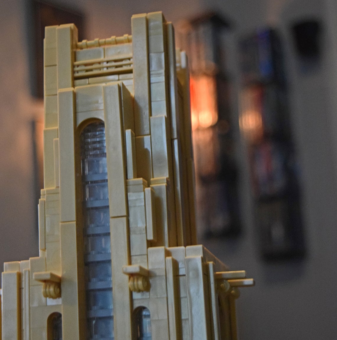 Top of the LEGO Cathedral of Learning